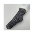 Women Fleece Slipper Socks With Grippers